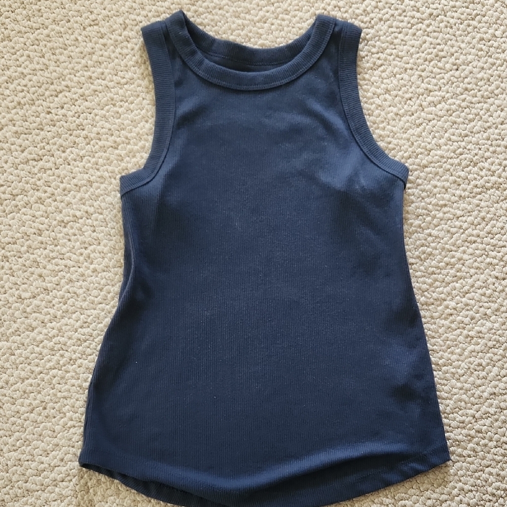 SO Navy Blue Juniors Tank Top